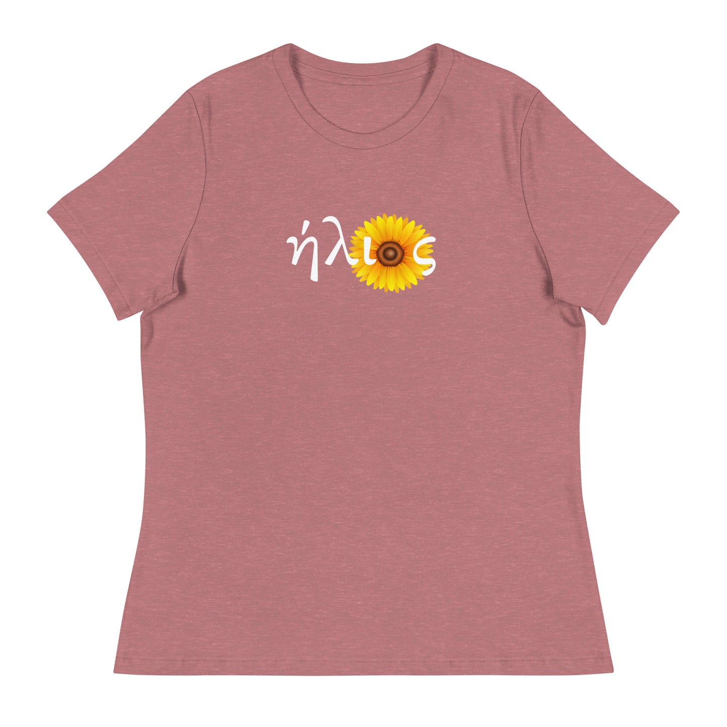 Women's ήλιoς t-shirt