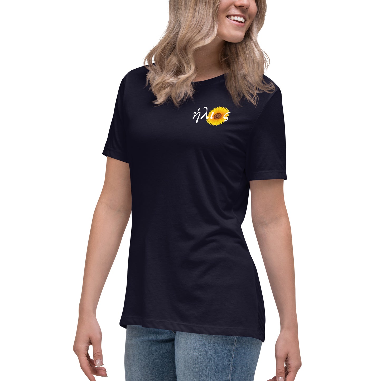 Women's ήλιoς (little) t-shirt
