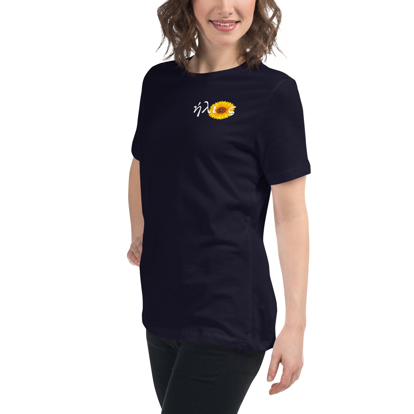 Women's ήλιoς (little) t-shirt