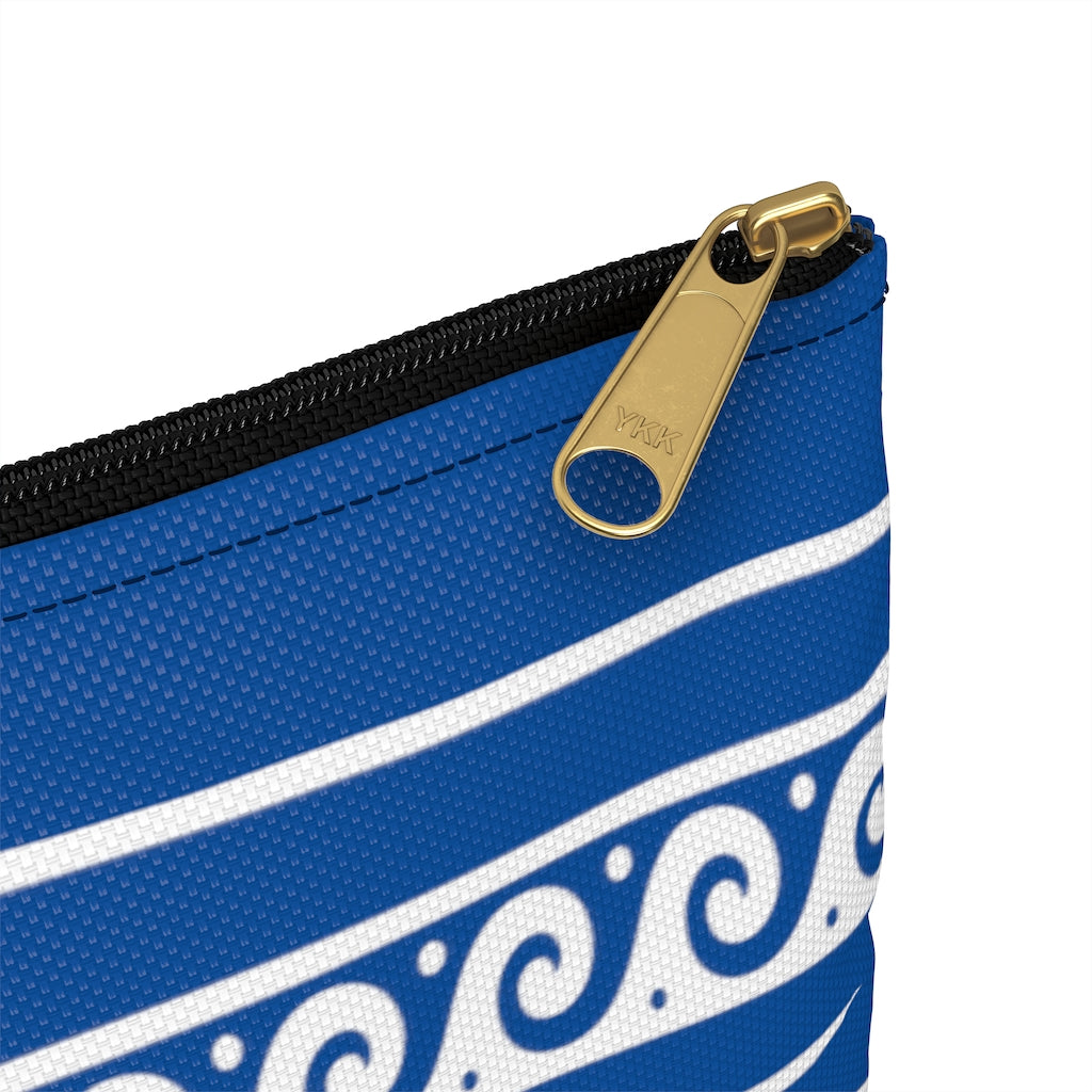 Grecian Waves Accessory Pouch