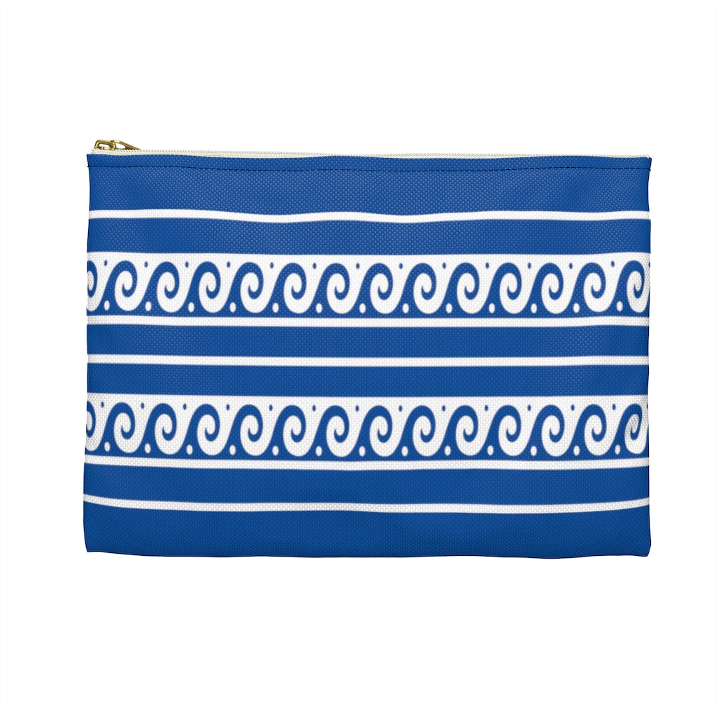 Grecian Waves Accessory Pouch