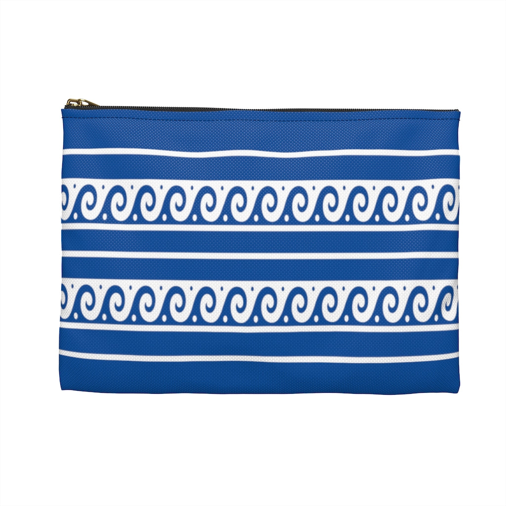 Grecian Waves Accessory Pouch