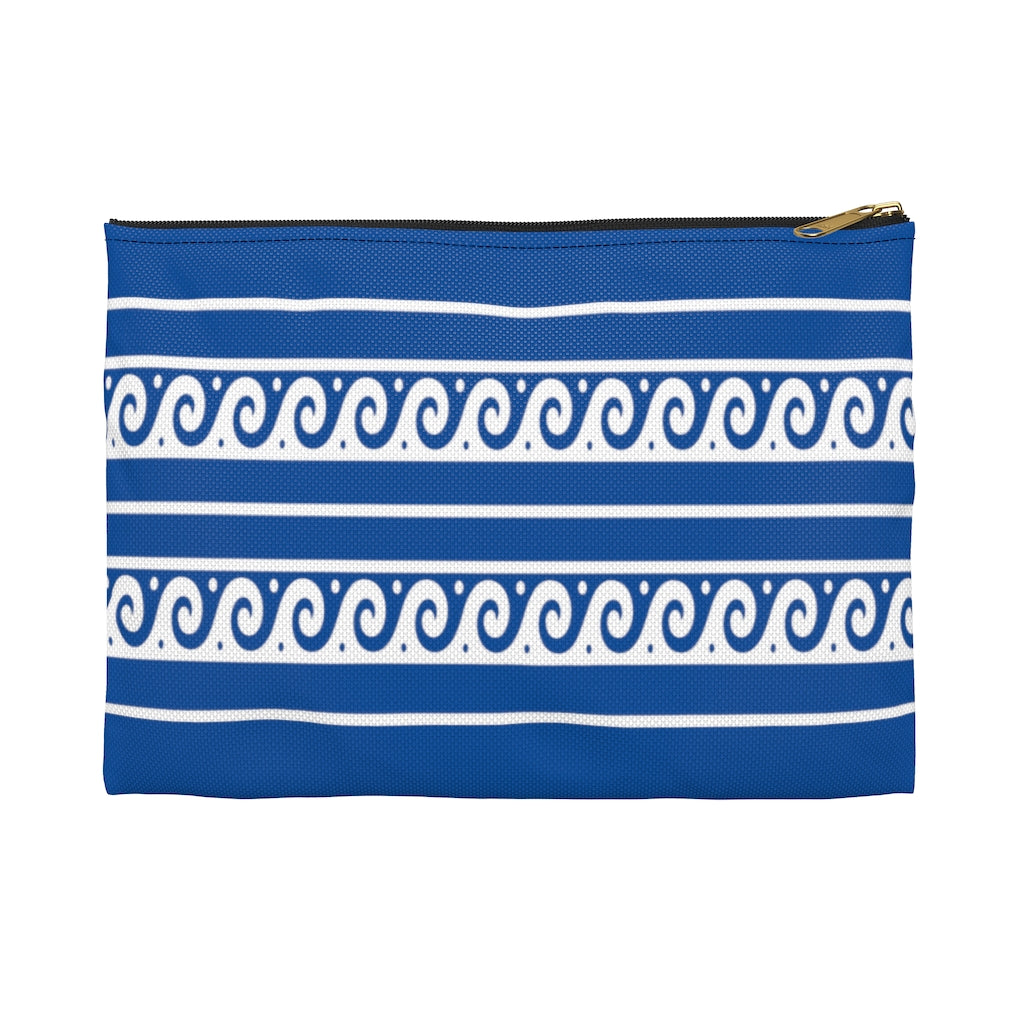 Grecian Waves Accessory Pouch