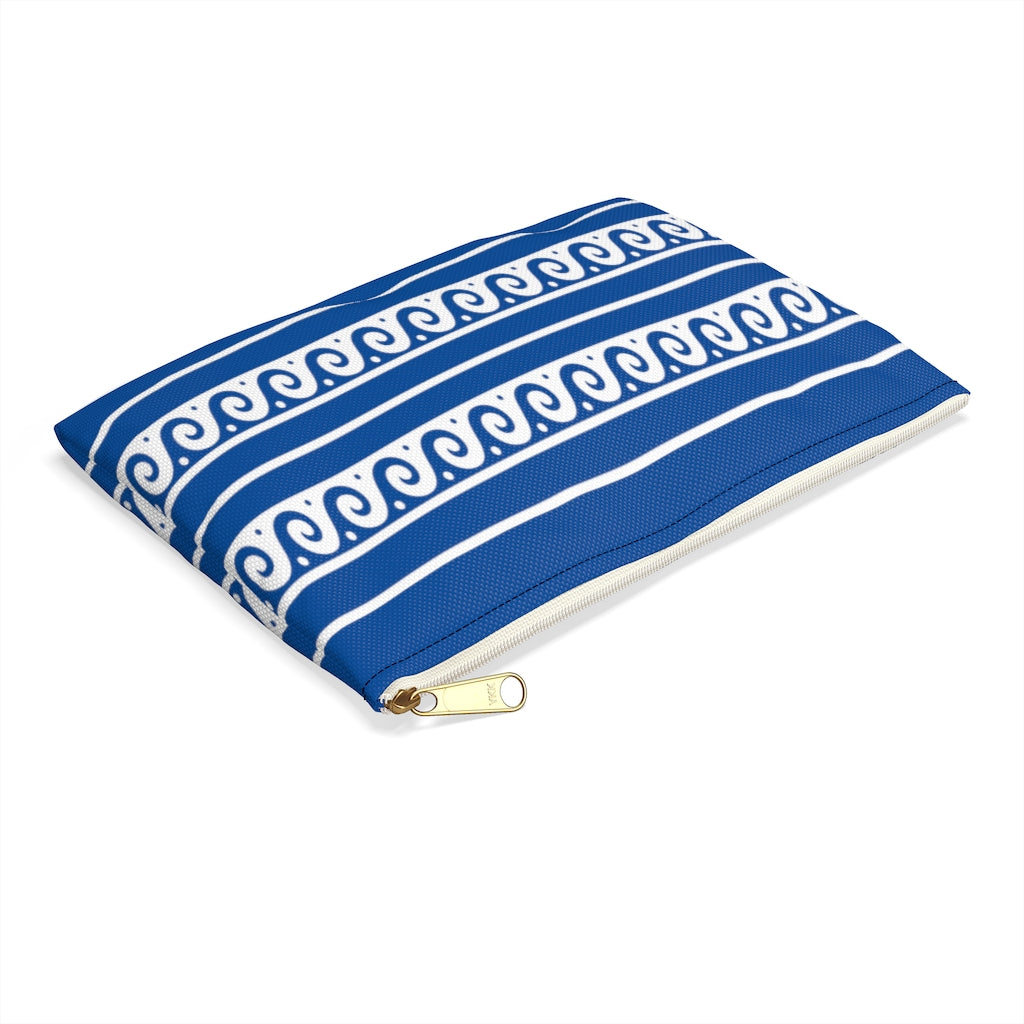 Grecian Waves Accessory Pouch