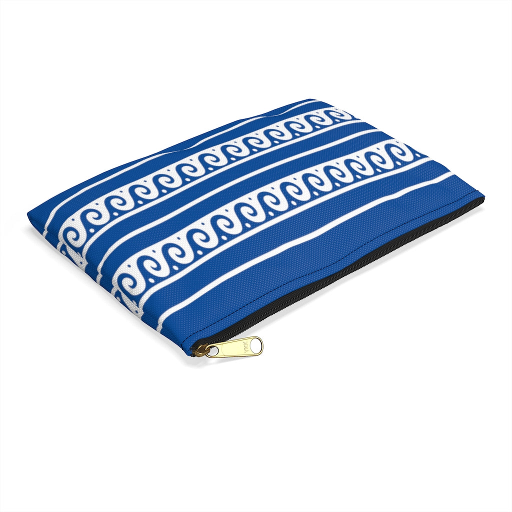 Grecian Waves Accessory Pouch