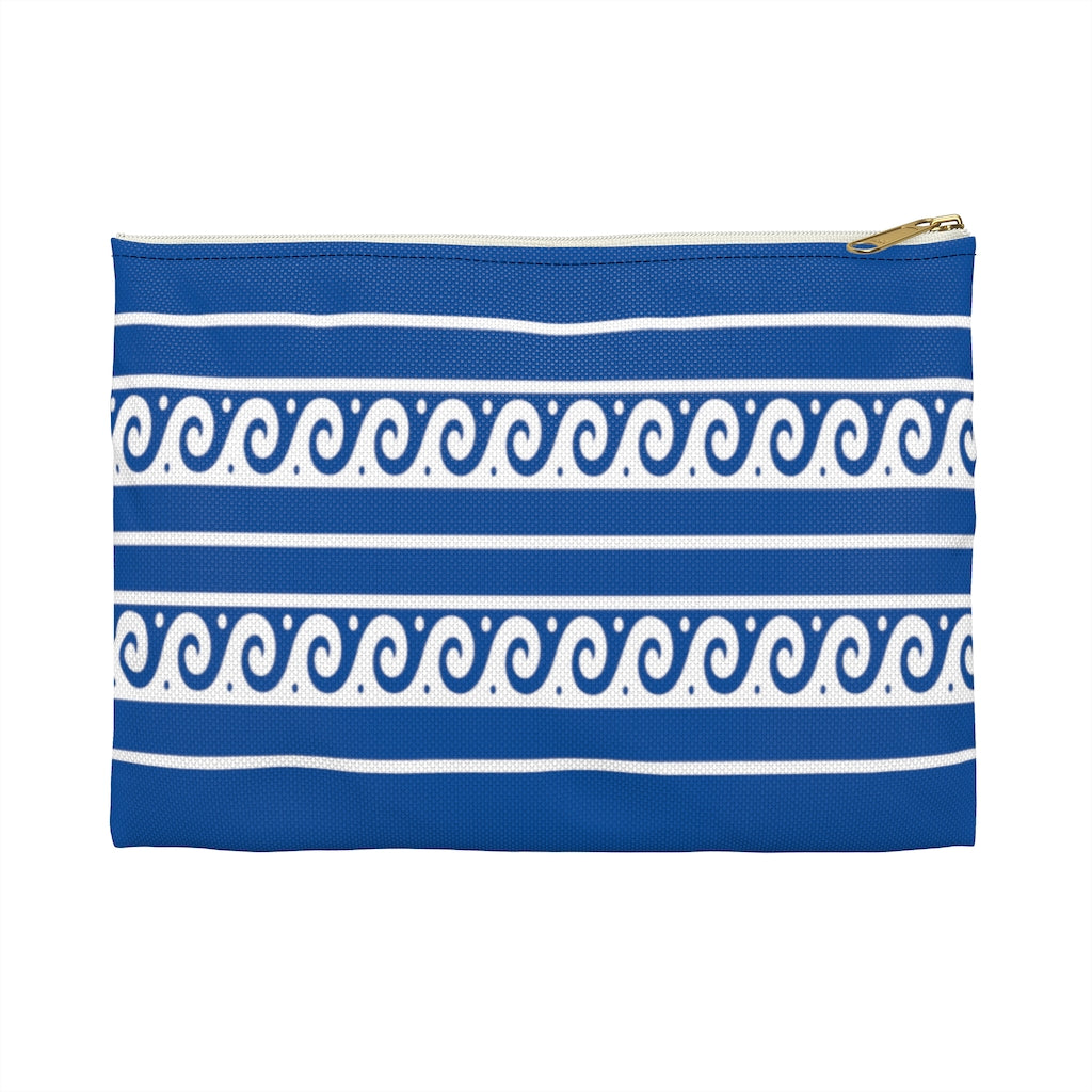 Grecian Waves Accessory Pouch