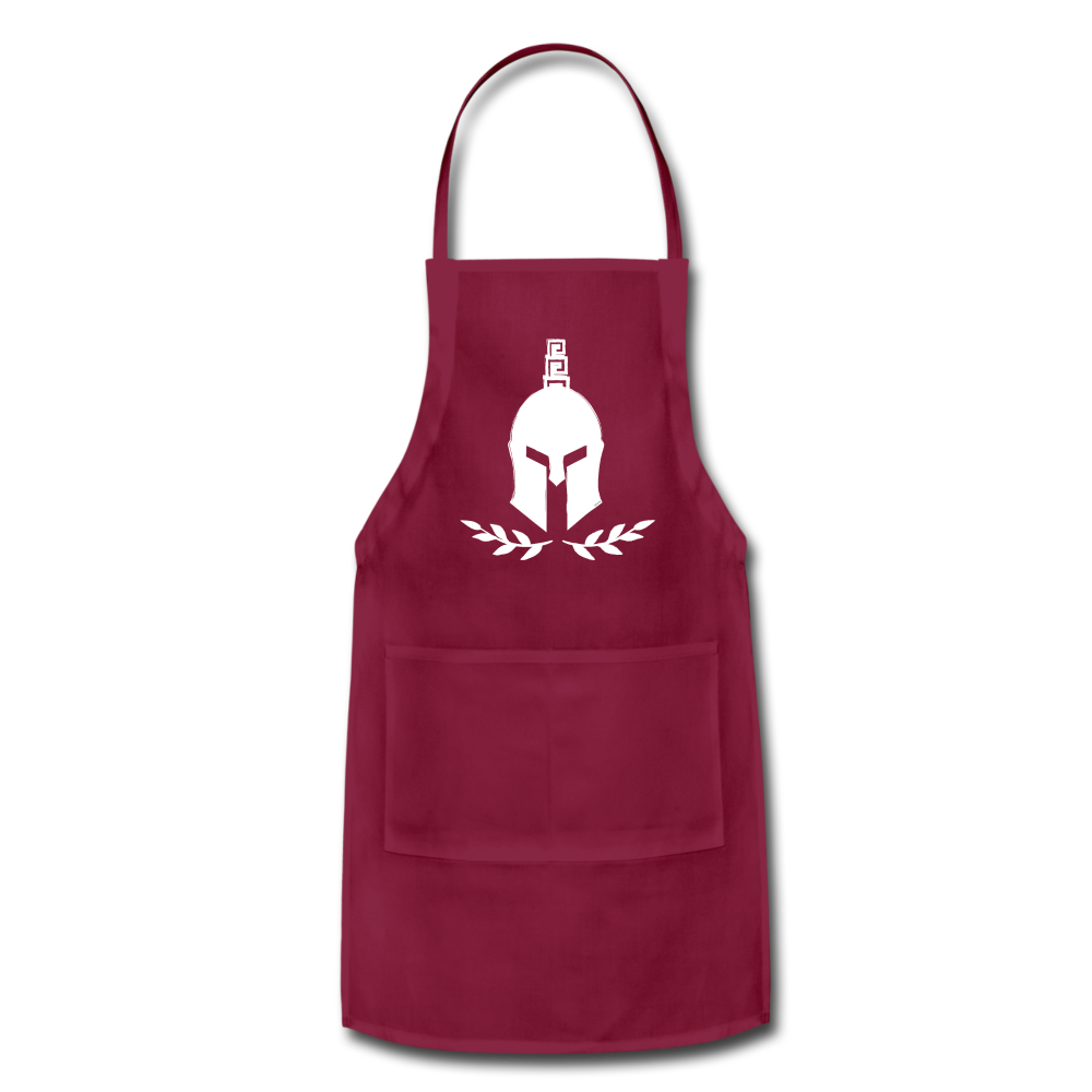 The Warrior Apron - burgundy