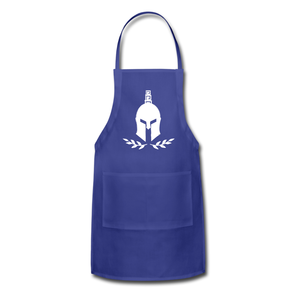 The Warrior Apron - royal blue