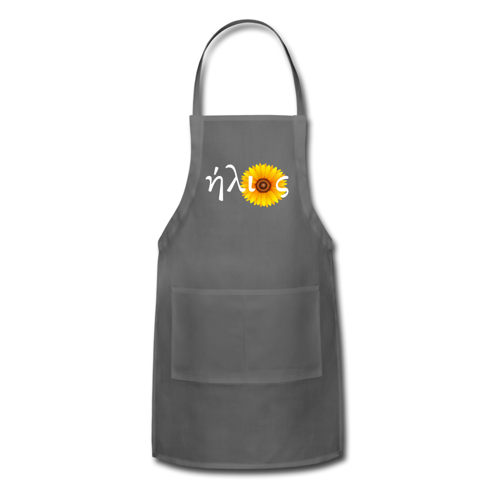 ήλιος Apron - charcoal