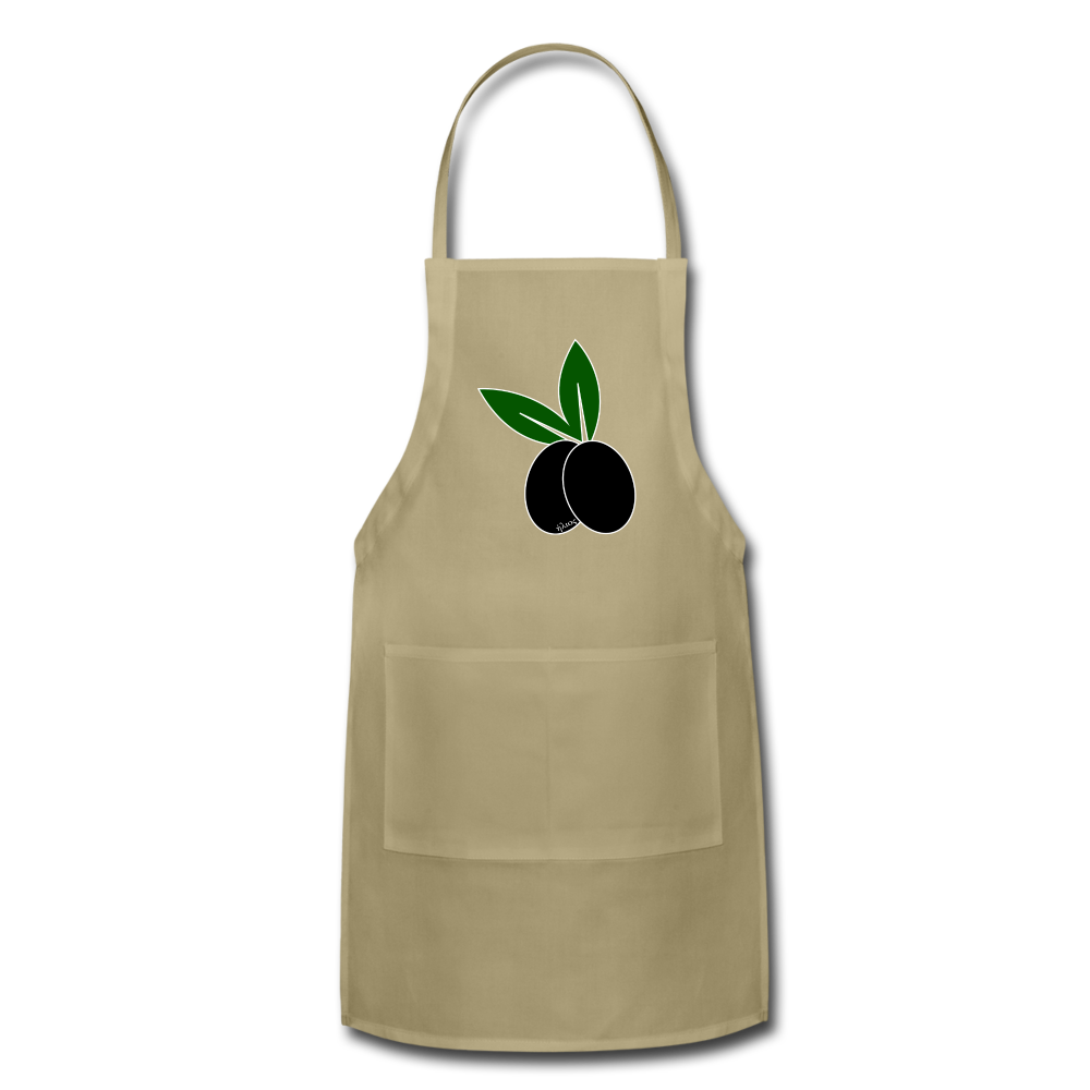 Olive Apron - khaki