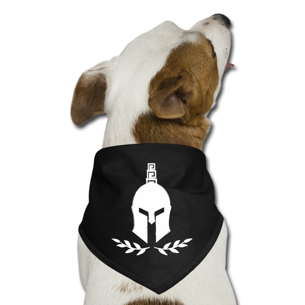 The Warrior Dog Bandana - black