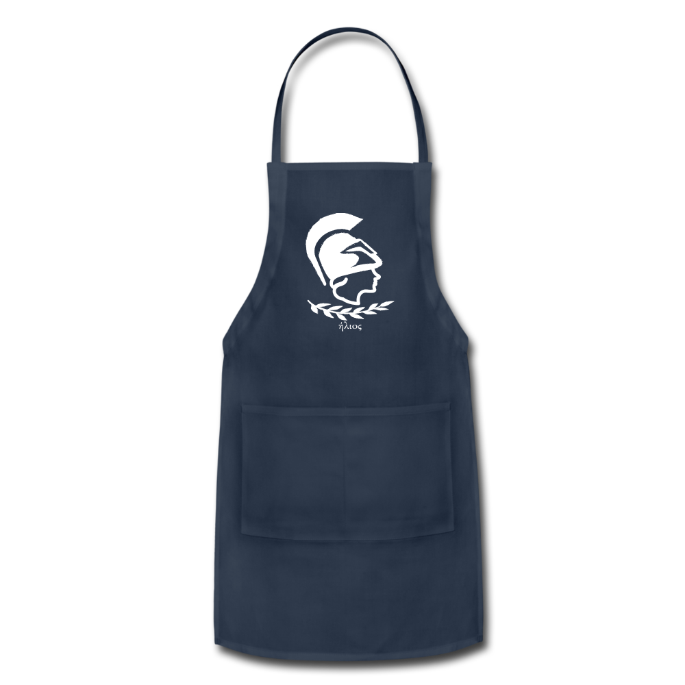 Warrior Princess Apron - navy