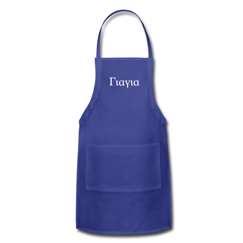 Γιαγια Apron - royal blue