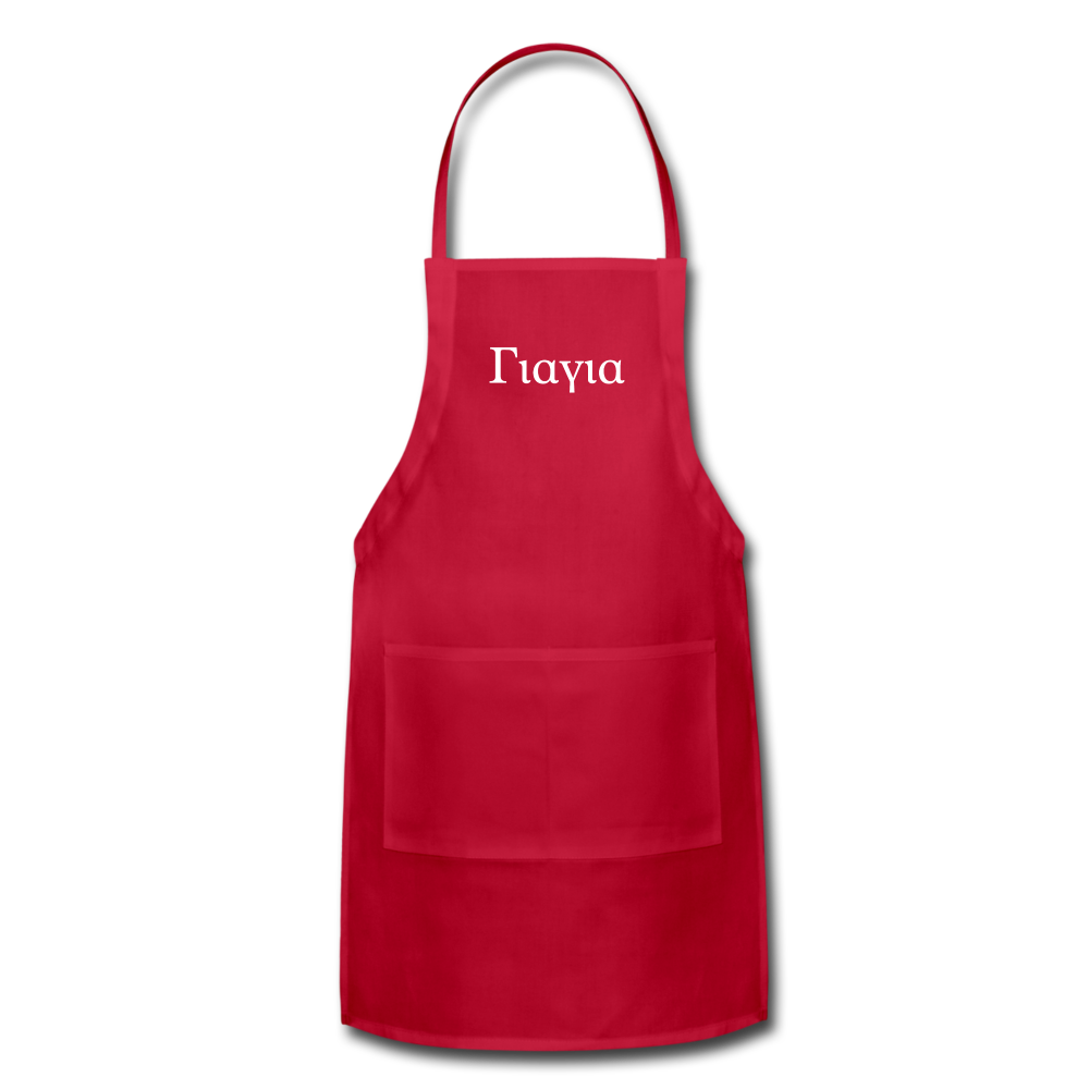 Γιαγια Apron - red